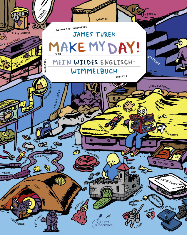 MAKE MY DAY! – Mein wildes Englisch-Wimmelbuch
